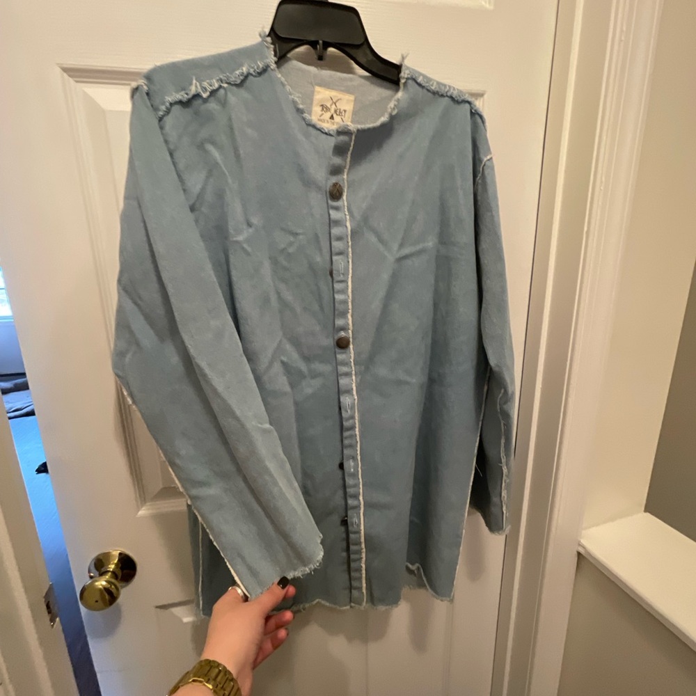 Tribe Kelley: Denim button up